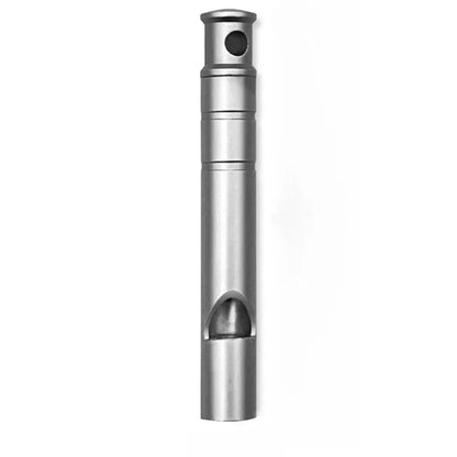 Titanium Emergency Whistle with Lanyard Ultralight Safety Survival Whistle for Camping Hiking Outdoor Emergency