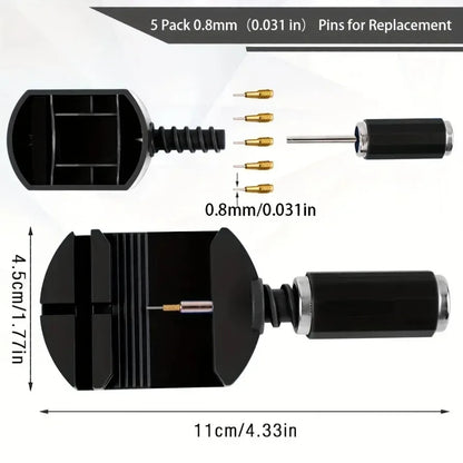Watch Link Removal Tool Kit, Watch Band Tool Strap Chain Pin Remover Repair Tool Kit For Watch Band Strap Adjustment, Watc - Urbizia