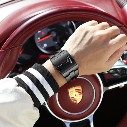POEDAGAR Original Business Male Watch Waterproof Stainless Steel Creative Men's Clock Quartz Casual Watches For Man Reloj Hombre