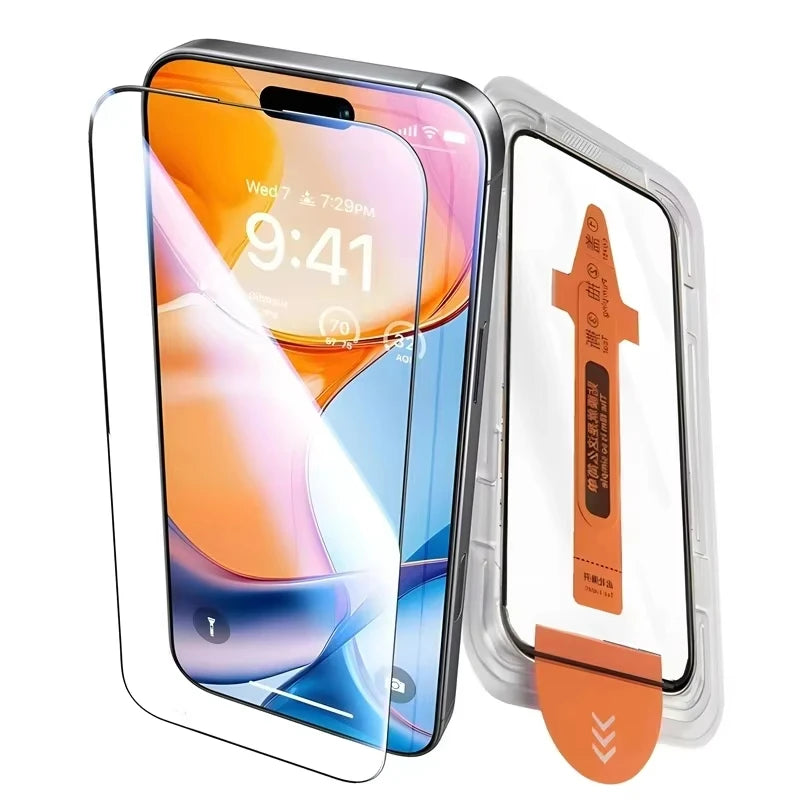 1-5PCS Fingerprint Unlock Tempered Glass Screen Protectors For Samsung S26 Ultra Edge S25 S23 S22 Plus S24 FE Oleophobic Coating
