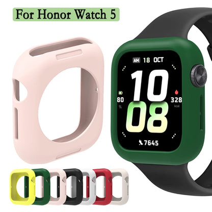 For Huawei Honor Watch 5 Silicone Case Protective Shell Decoration Soft and Light Watch Cover For Honor Watch 5