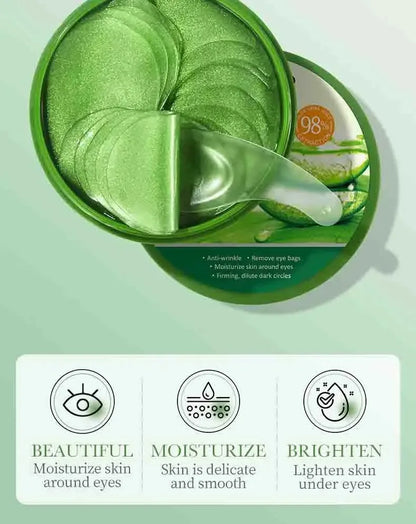 Aloe Vera Collagen Eye Mask Patches for Dark Circles