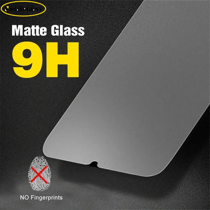 3 Pcs Matte Tempered Glass For Samsung Galaxy S26 Ultra S25 S24 S23 S22 Pro S21 FE Anti Fingerprint Screen Matte Protector Film