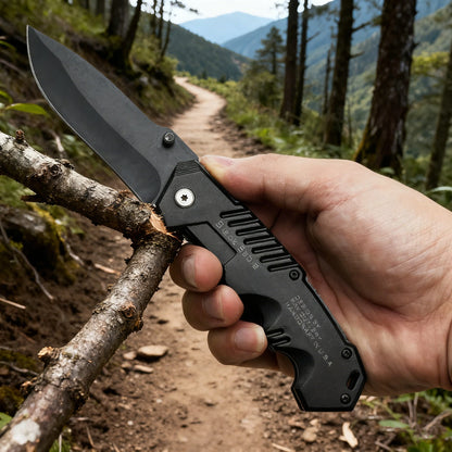 Multi-Functional Safety Folding Knife EDC Pocket Knife with Lock for Outdoor Survival Camping Fruit Knife