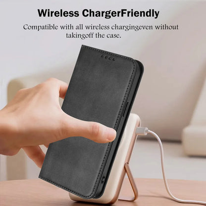 For Xiaomi 17T Pro 5G 2026 Magnetic Leather Wallet RFID Case for Xiaomi 17T Luxury Book Capa Mi 17T 17 T Pro Cover
