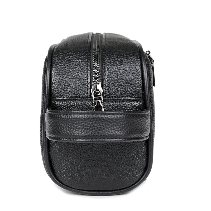Fashion Casual Men's Bag Handbag High Quality PU Leather Clutch Bags Money Purse For Men Wasit Strap Man Pouch Card Holder Bolsa