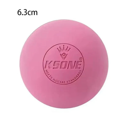 Rubber Fascia Massage Ball Lacrosse Balls Yoga Fitness Exerciser Deep Tissue Muscle Relaxation Foot Back Shoulder Healt Care - Urbizia