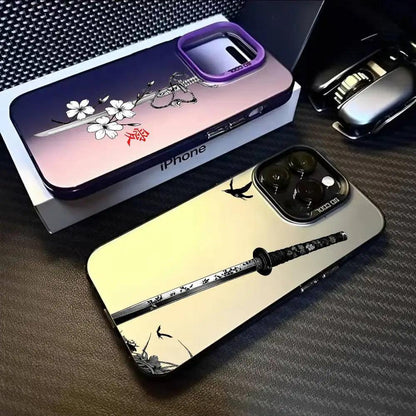 Samurai Aurora Case for iPhone 17–11 Shockproof