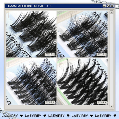 DIY Lash Cluster Kit 4-in-1 Fluffy Extensions