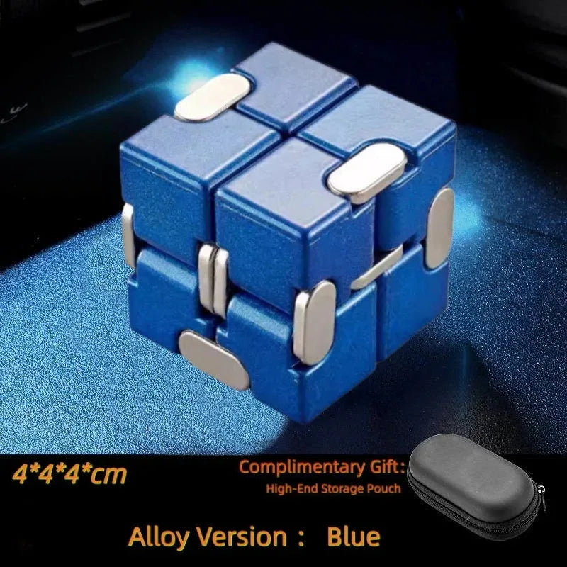 Infinity Cube Fidget Toy for Stress & Focus Relief