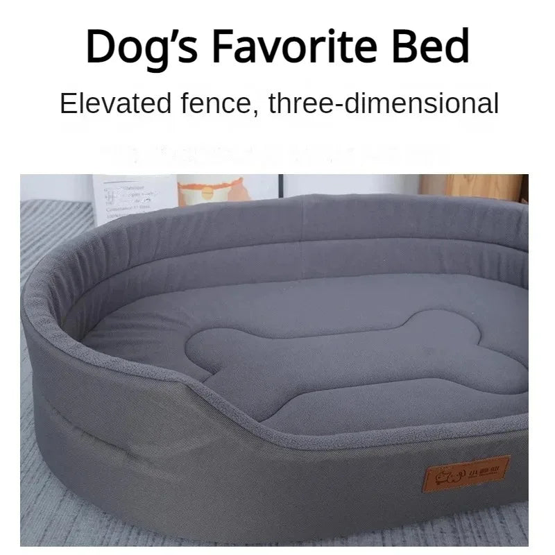 Fluffy Pet Cushion Bed for Dogs & Cats - Urbizia