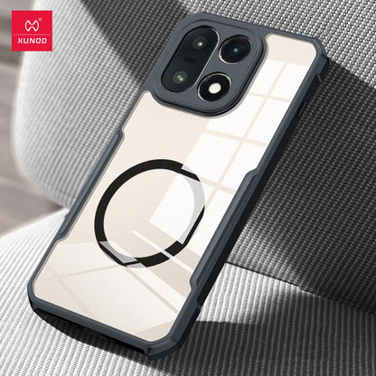 Xundd For OnePlus 15 1+ 15 Case [Shockproof Airbag Tech],Acrylic&TPU Back Transparent Cover Anti-Fingerprint&Non-Yellowing