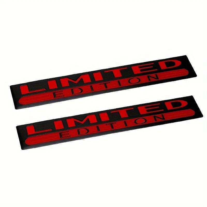 3D Metal Sport Emblem Badge Sticker for Car and Motorcycle – 2-Pack