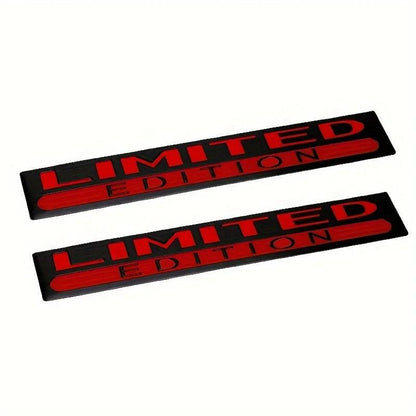 3D Metal Sport Emblem Badge Sticker for Car and Motorcycle – 2-Pack