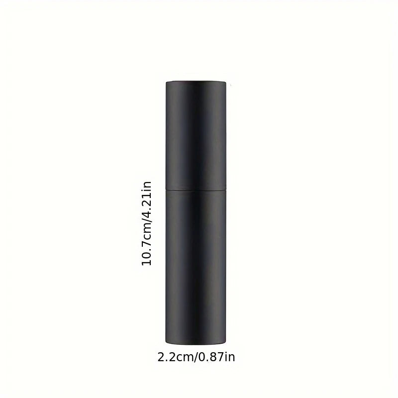 10ml Travel Perfume Sprayer, Refillable Cologne Container, Empty Dispenser Spray Bottle for Mini Sprayer Size (Black)