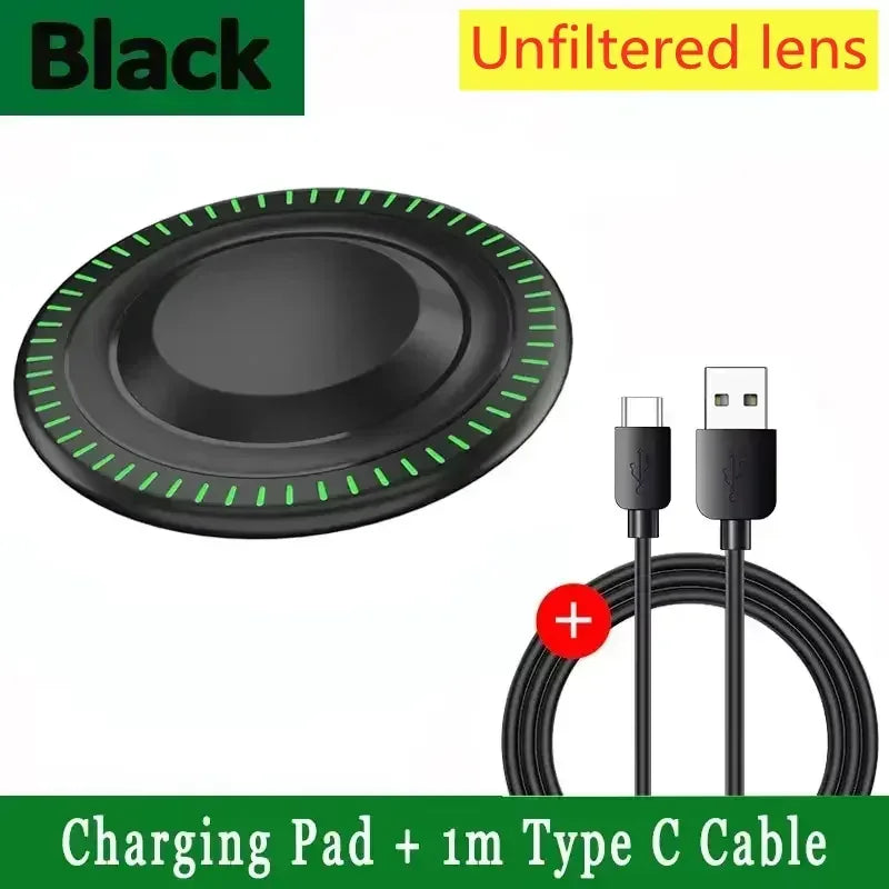300W Fast Wireless Charger Pad For iPhone 16 15 14 13 12 X Pro XS Max Samsung Xiaomi Huawei Phone Wireless Charging Dock Station - Urbizia