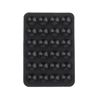 Silicone Suction Phone Holder Mat Multifunctional Suction Cup Wall Stand Square Anti-Slip Single-Sided Case Mount Back Sticker