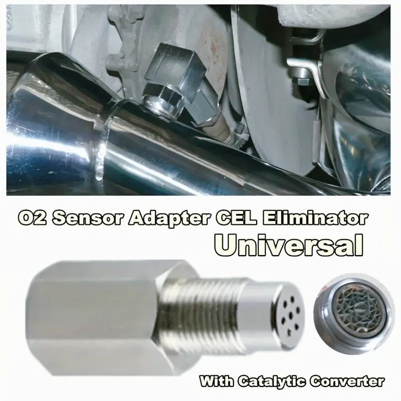 4PCS Sensor Spacer Adapter Check Engine Light CEL mini catalyst O2 Sensor Spacer Adapter M18X1.5