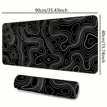 1PC Large Mouse Pads For Desk, Gaming Mouse Pad, Mouse Pad with Stitched Edges and Non-Slip Rubber Base, Extended Mouse Pad - Urbizia