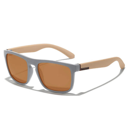 Retro Square Polarized Cycling Sunglasses UV400 Unisex