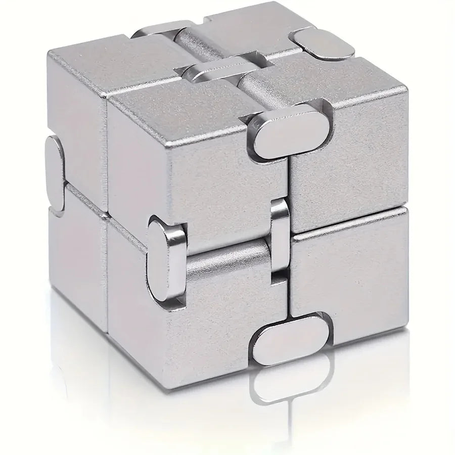 Infinity Cube Sensory Fidget Toy, EDC Fidgeting Game for Kids and Adults, Cool Mini Gadget Best for Stress and Anxiety Relief