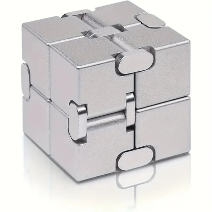 Infinity Cube Sensory Fidget Toy, EDC Fidgeting Game for Kids and Adults, Cool Mini Gadget Best for Stress and Anxiety Relief