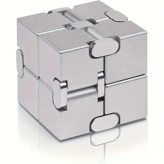 Infinity Cube Sensory Fidget Toy, EDC Fidgeting Game for Kids and Adults, Cool Mini Gadget Best for Stress and Anxiety Relief