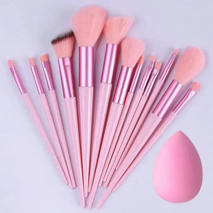 13-Piece Professional Makeup Brush Set