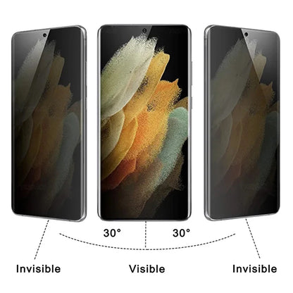 3Pcs Anti Spy Privacy Soft TPU Film For Samsung Galaxy S26 S25 S24 S23 S22 S21 S20 S10 Note 9 10 Plus 20 Ultra Screen Protector
