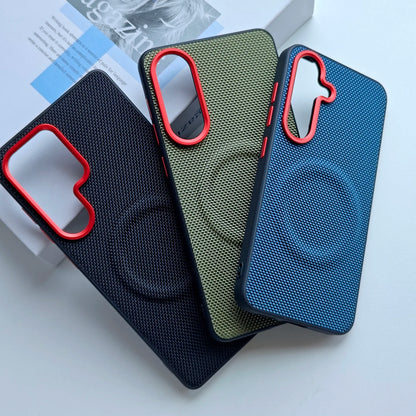 High End Business Magnetic Leather Phone Case for Samsung Galaxy S26 Ultra S26 Plus S25 Plus Edge for Wireless Charging Case
