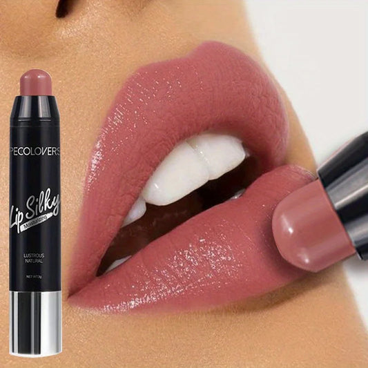 Matte Waterproof Lipstick Pencil – Long-Lasting Nude Tint
