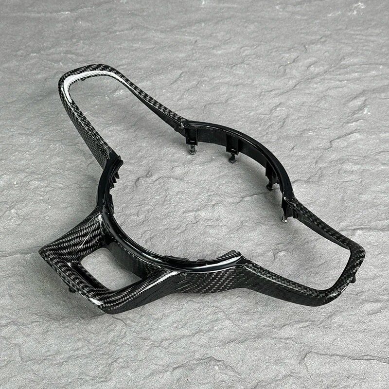 Carbon Fiber Steering Wheel Frame, Suitable For Volkswagen Golf 7, 7.5, GTI, MK7, Forged Carbon Material, Car Accessories