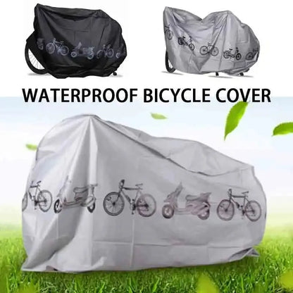 Bicycle Cover Motorcycle Rain Cover Waterproof Dustproof Anti-UV Outdoor Protection MTB Bike Cover All Seasons Bike Accessories
