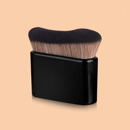 Foundation Brush, 1pcs Plastic Creative	wave Fit Perfectly Cosmetic Brush	at home or On-the-Go - Urbizia