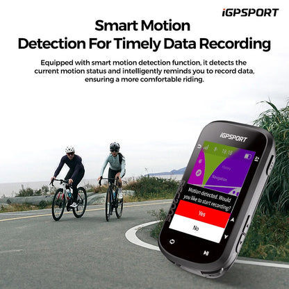 iGPSPORT BSC200S GPS Bike Computer Route Navigation Colorful Screen Wireless Bicycle Speedometer Cycling Odometer