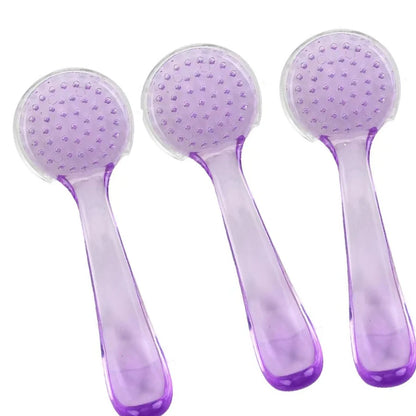 3‑Piece Facial Cleansing Brush Set Soft Bristle Exfoliating