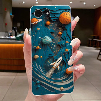 For iPhone 16e Case Clear Luxury Fashion Butterfly Flowers Soft TPU Silicone Jelly Back Cover for Apple iPhone 16e Phone Case