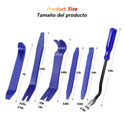 iLMH Auto Dismantle Tools Kit Plastic Kit Car Door Clip Panel Trim Radio Dash Audio Removal Installer Pry Kit Conversion Repair