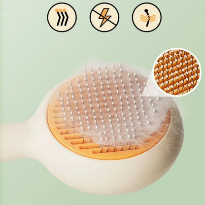 Cat Brush Self-cleaning Cat Brush Pet Hair Remover One Click Combs for Cats Hair Cleaning Pet Grooming Massage Dog Comb Brushes - Urbizia