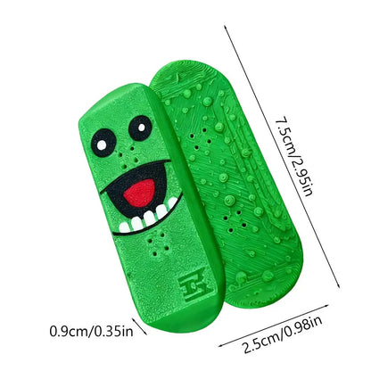 Novelty Finger Skateboards Magnetic Mini Deck Fidget Finger Skate Board for Stress Relief Boy Girl Party Classroom Birthday Gift
