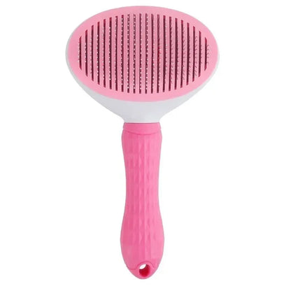 Pet Dog Brush Cat Comb Self Cleaning Pet Hair Remover Brush For Dogs Cats Grooming Tools Pets Dematting Comb Dogs Accessories - Urbizia