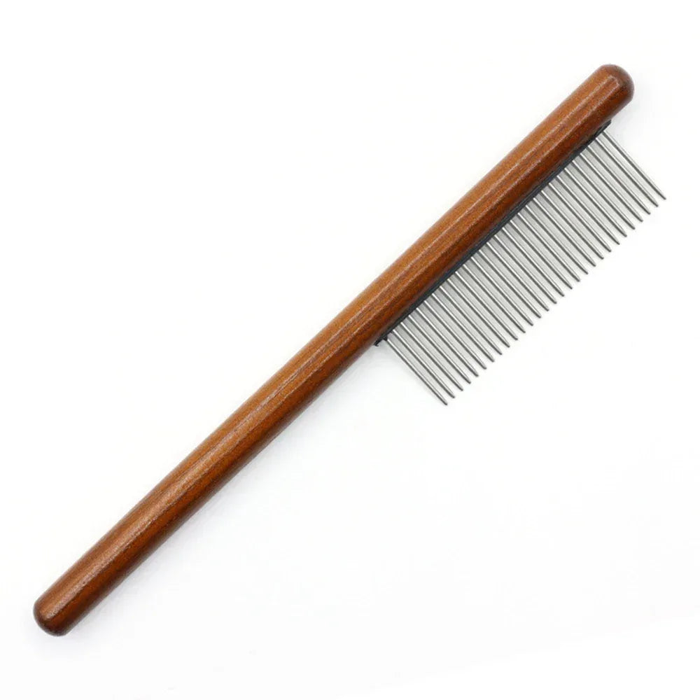 Cat Comb Cat Comb Brush Long Hair Cat Needle Comb Open Knots To Remove Floating Hair Accessories Pet Row Comb - Urbizia