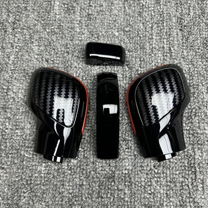 Shift Knob Gear Side Cover Emblem for VW Golf 6 7 R GTI Passat B7 B8 CC R20 Jetta MK6 GLI