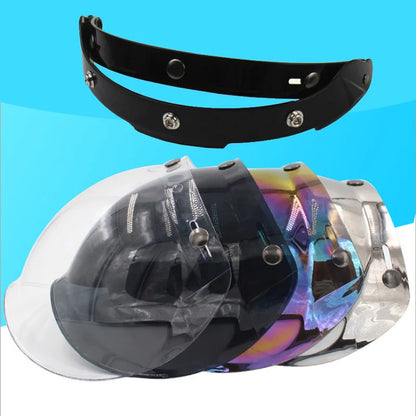 ORZ Retro Motorcycle Bubble Visor Glasses