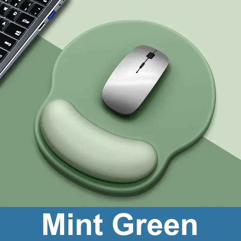 Gradient color mouse pad comfortable wrist rest non-slip mouse pad soft mouse pad wrist rest computer desktop silicone mouse pad - Urbizia