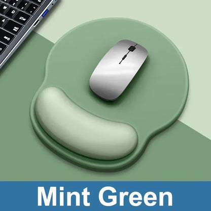 Gradient color mouse pad comfortable wrist rest non-slip mouse pad soft mouse pad wrist rest computer desktop silicone mouse pad - Urbizia