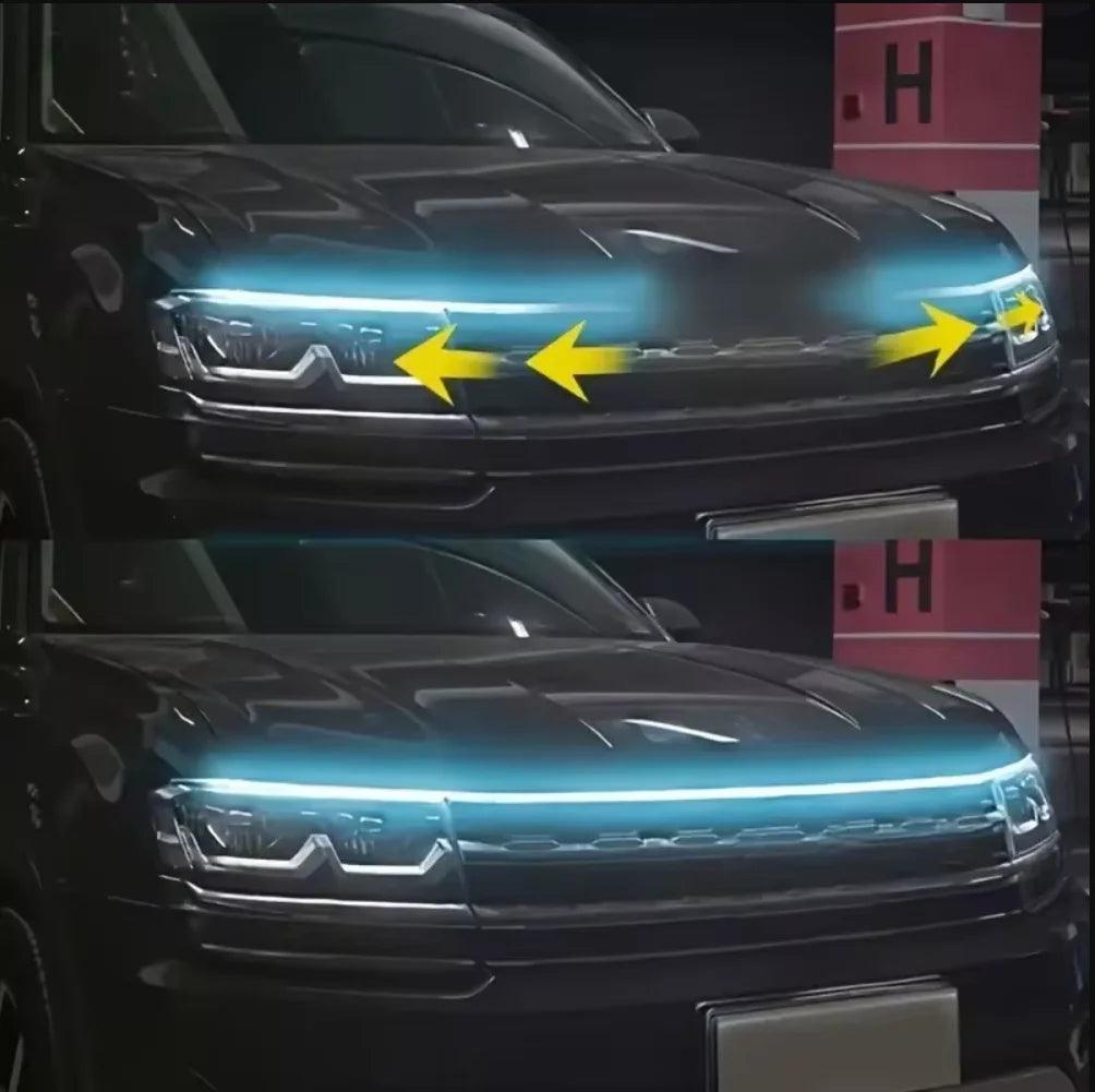 Dynamic LED Car Hood Light Strip – IP68, 150 or 180cm