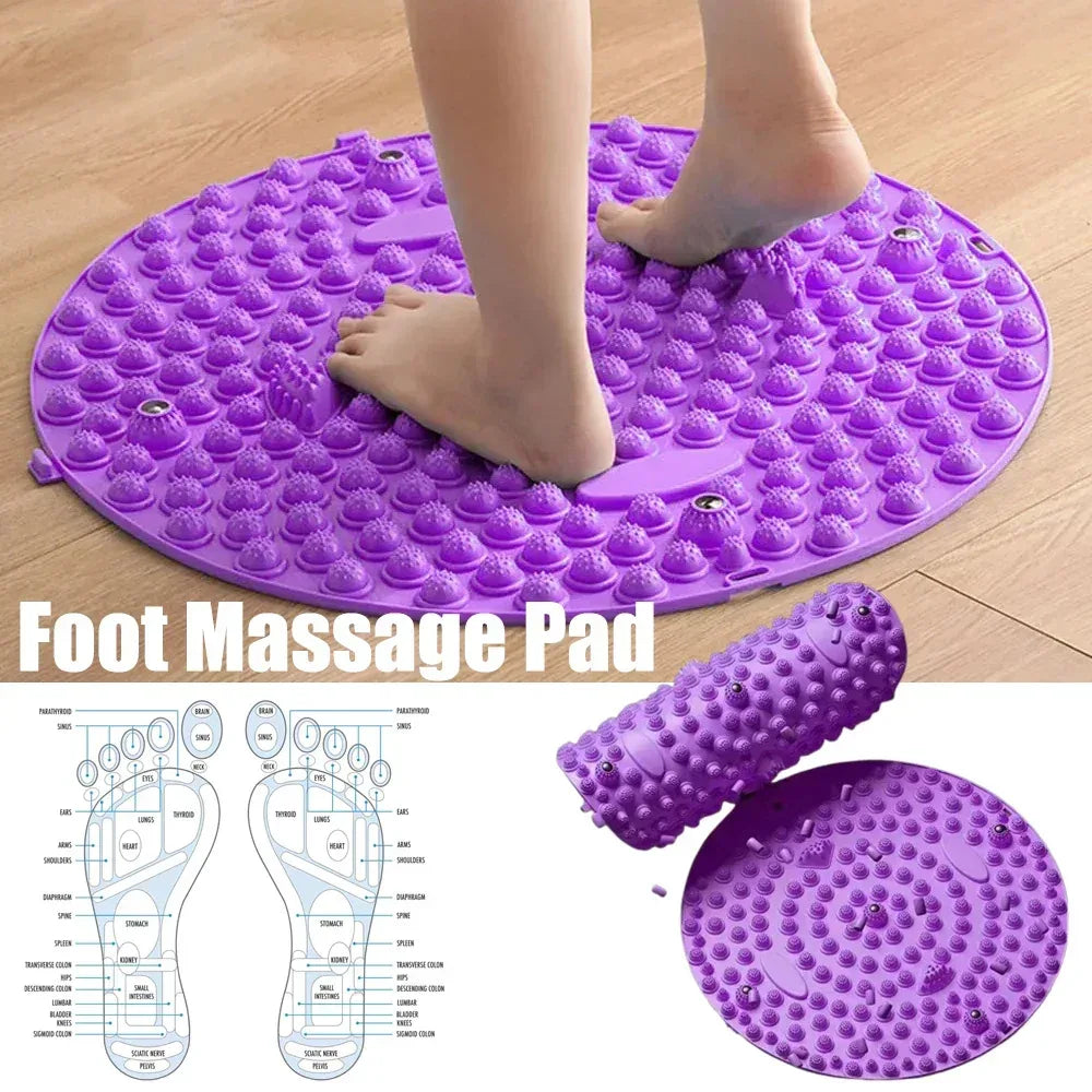 Finger Pressure Foot Massage Pad – Acupressure Yoga Mat - Urbizia