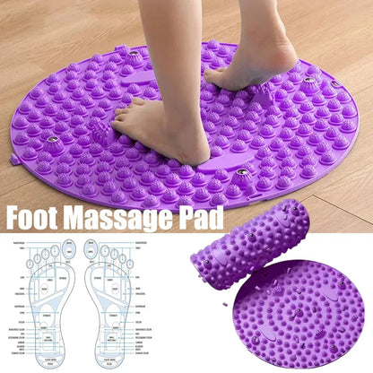 Finger Pressure Foot Massage Pad – Acupressure Yoga Mat - Urbizia