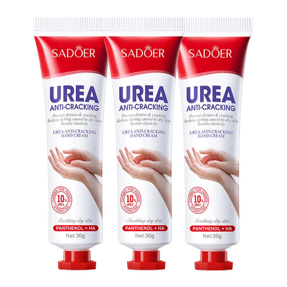 3/5pcs SADOER 10% Urea Anti-Cracking Hand Cream Panthenol HA Deep Moisturizing Improve Dryness Repair Cracked Hands Skincare 30g